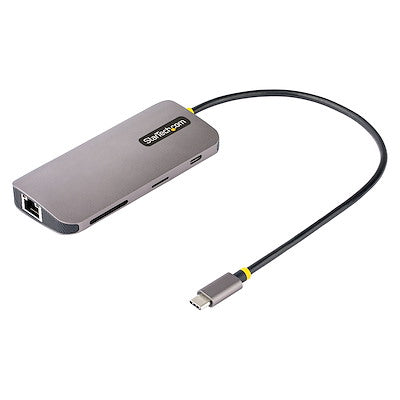StarTech USB-C multiport adapter for laptop HDMI Ethernet USB and Power Delivery