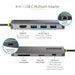 StarTech 115B-USBC-MULTIPORT USB-C multiport adapter with HDMI, Ethernet, USB ports and SD card reader - additional view 2