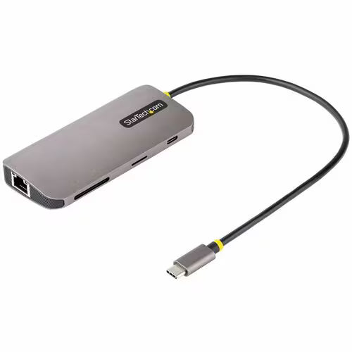 StarTech 115B-USBC-MULTIPORT USB-C multiport adapter with HDMI, Ethernet, USB ports and SD card reader