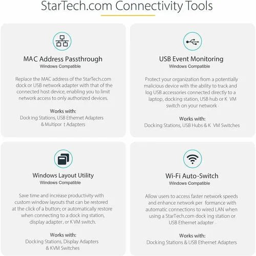 StarTech 115B-USBC-MULTIPORT USB-C multiport adapter with HDMI, Ethernet, USB ports and SD card reader - additional view 7