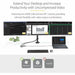 StarTech 117B-USBC-MULTIPORT USB-C triple monitor adapter with HDMI, DisplayPort, Ethernet and USB ports