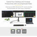 StarTech 117B-USBC-MULTIPORT USB-C triple monitor adapter with HDMI, DisplayPort, Ethernet and USB ports