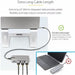 StarTech 117B-USBC-MULTIPORT USB-C triple monitor adapter with HDMI, DisplayPort, Ethernet and USB ports