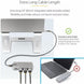 StarTech 117B-USBC-MULTIPORT USB-C triple monitor adapter with HDMI, DisplayPort, Ethernet and USB ports