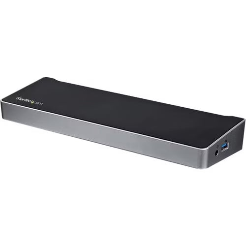 StarTech USB3DOCKH2DP USB 3.0 triple monitor docking station with HDMI, DisplayPort, Ethernet and USB ports