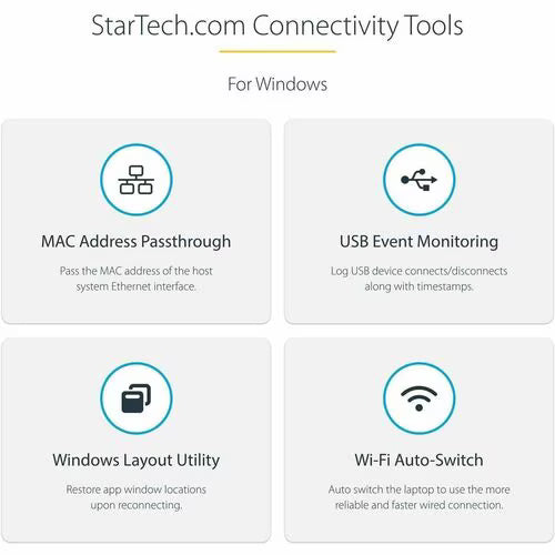 StarTech DK30CH2DPPD USB-C triple monitor docking station with HDMI, DisplayPort, Ethernet and USB ports - additional view 2
