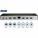 StarTech DK30CHDDPPD USB-C dual monitor docking station with HDMI, DisplayPort, Ethernet and USB ports - additional view 3
