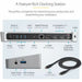 StarTech DK30CH2DEP USB-C triple monitor docking station with HDMI, DisplayPort, Ethernet and USB ports