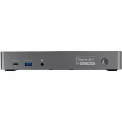StarTech DK31C3HDPD hybrid USB-C and USB-A triple monitor docking station with HDMI, DisplayPort, Ethernet and USB ports - additional view 7