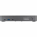 StarTech DK31C3HDPD hybrid USB-C and USB-A triple monitor docking station with HDMI, DisplayPort, Ethernet and USB ports - additional view 7