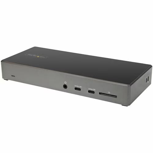StarTech DK31C2DHSPD USB-C triple 4K docking station with HDMI, DisplayPort, Ethernet, USB ports and SD card reader