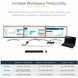 StarTech DK31C2DHSPD USB-C triple 4K docking station with HDMI, DisplayPort, Ethernet, USB ports and SD card reader