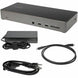 StarTech DK31C2DHSPD USB-C triple 4K docking station with HDMI, DisplayPort, Ethernet, USB ports and SD card reader