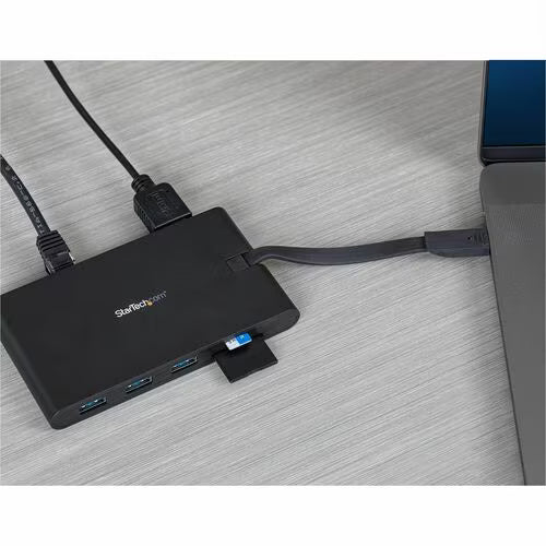 StarTech DKT30CHVSCPD USB-C multiport adapter with HDMI, VGA, Ethernet, USB ports and SD card reader - additional view 6