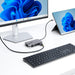 StarTech DKT31CDHPD3 USB-C adapter showing port layout for business laptop setup