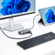 StarTech DKT31CDHPD3 USB-C adapter showing port layout for business laptop setup