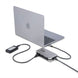 StarTech DKT31CDHPD3 USB-C adapter showing port layout for business laptop setup